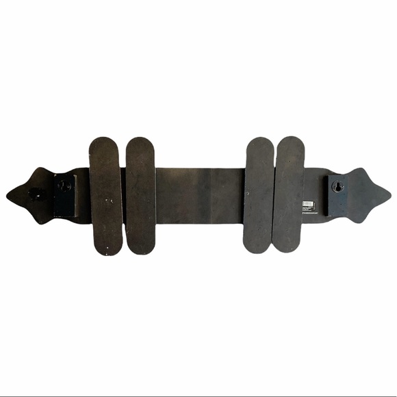 Bazaar Concepts Moroccan Inspired COLORFUL BELT & LATCHES WOOD WALL Hooks - Picture 7 of 9